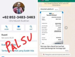 Nama PJ Bupati Aceh Tamiang Dicatut Penipu